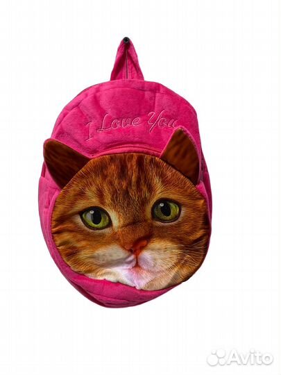 Рюкзак Кот розовый