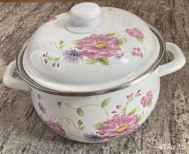 Кастрюля и миска для сада