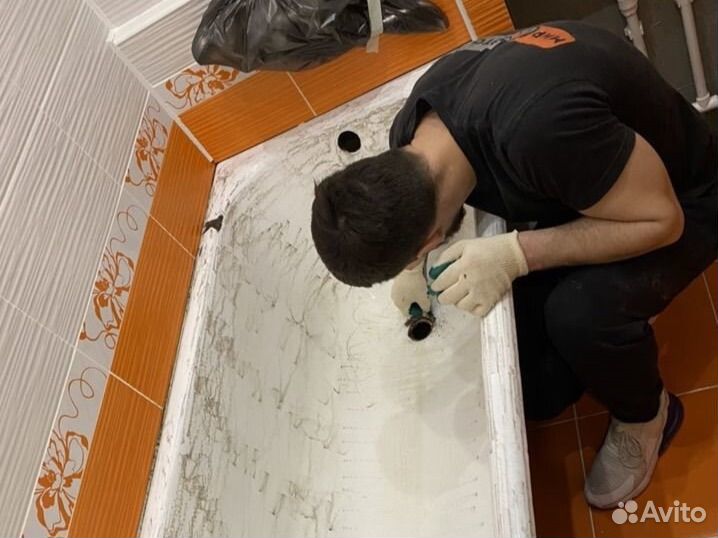 Реставрация ванн жидким акрилом