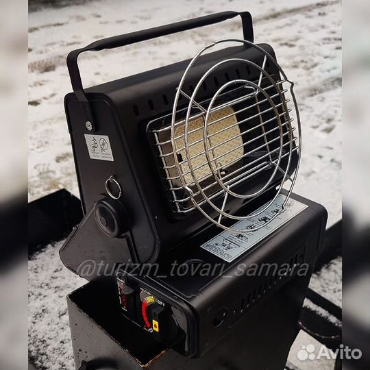 Газовый oбoгpeватель-плита