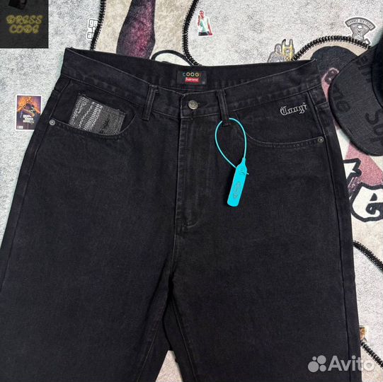 Джинсы Supreme x Coogi