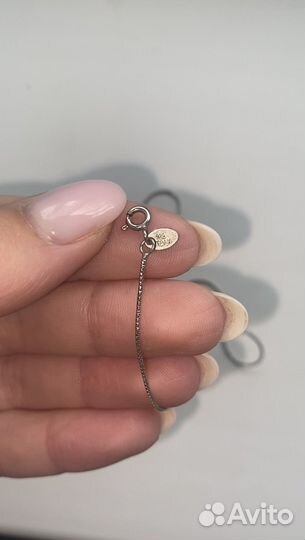 Серебряный крестик