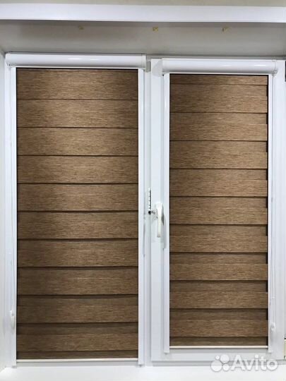 Жалюзи рулонные зебра