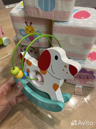 Детские развивающие игрушки пакетом