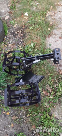 Плуг и колёса для мотоблока