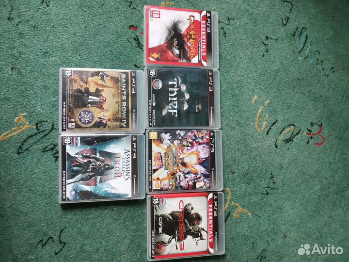 Диски на ps3