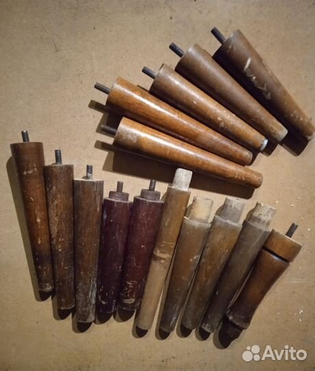 Ножки для мебели дерево