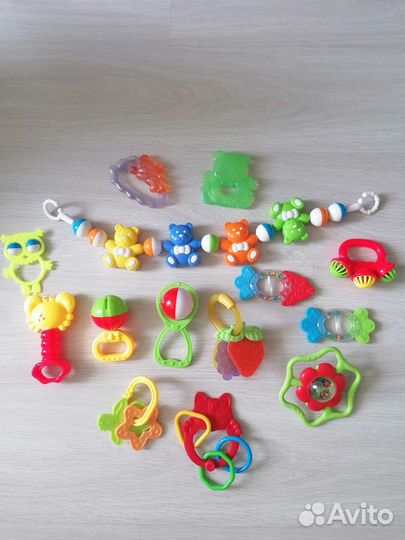 Горшок, погремушки, прорезователи