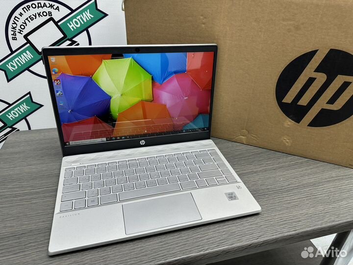 Мега ультрабук HP Core i3-1005G1 DDR4 Fullhd SSD