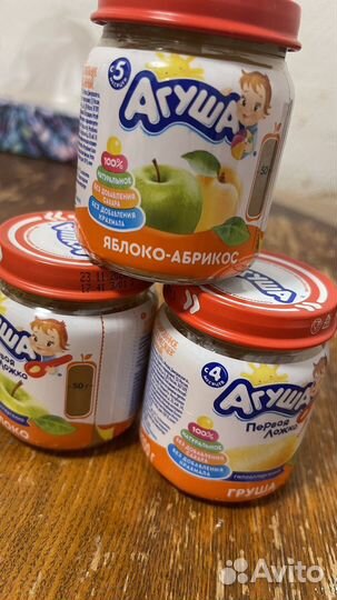 Баночки пюре