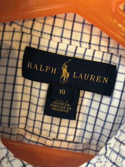 Ralph lauren рубашка 10
