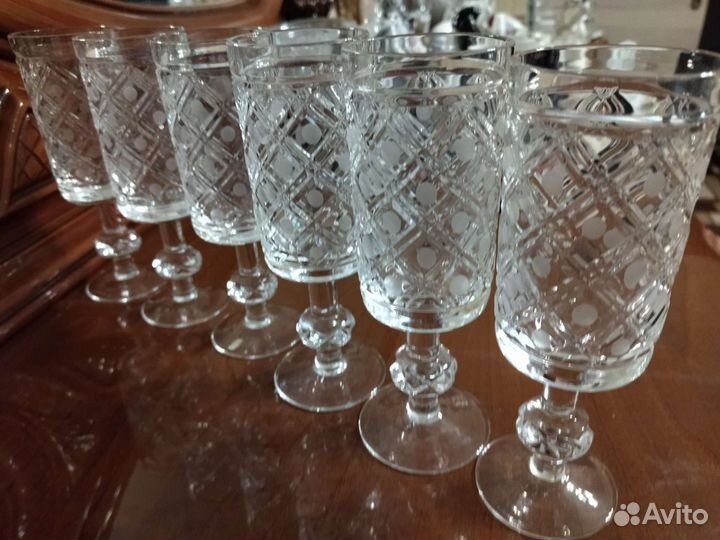 Фужеры Новогодние лзхс новые в коробке