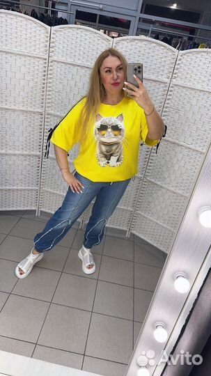 Туника со стразами 50-62