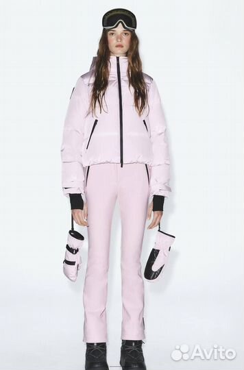 Zara ski pink горнолыжный костюм