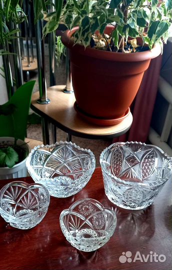 Хрустальная салатница
