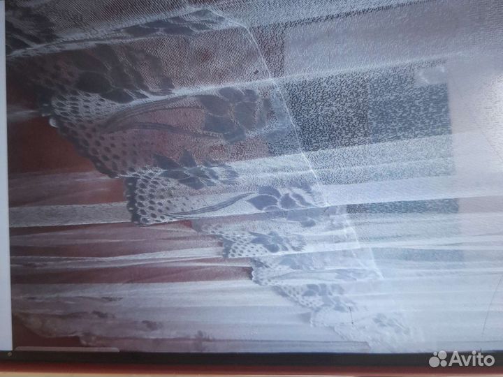 Тюль, белая 297х252 новая