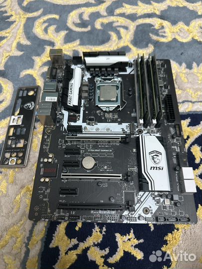 Комплект процессор, материнка и оперативка