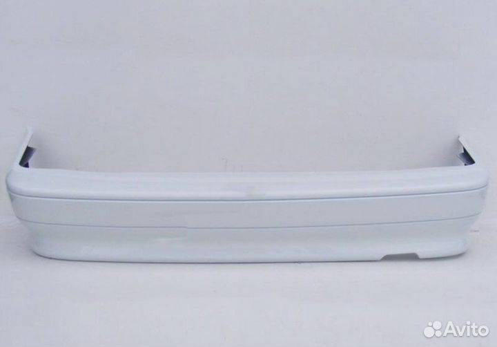 Задний бампер на ваз 2114 2113 белое облако