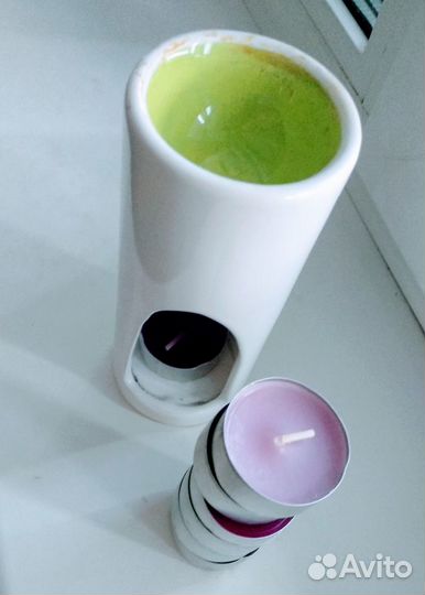 Аромалампа IKEA + свечи 7шт