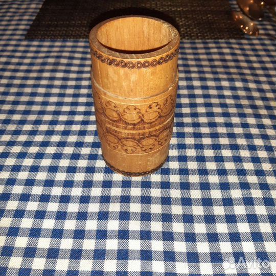 Деревянная ваза Ваза карандашница