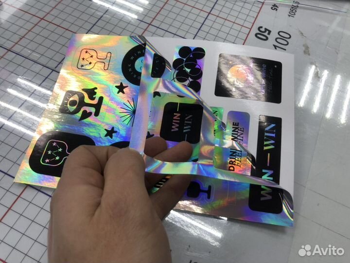 Пленка голография, для печати и резки