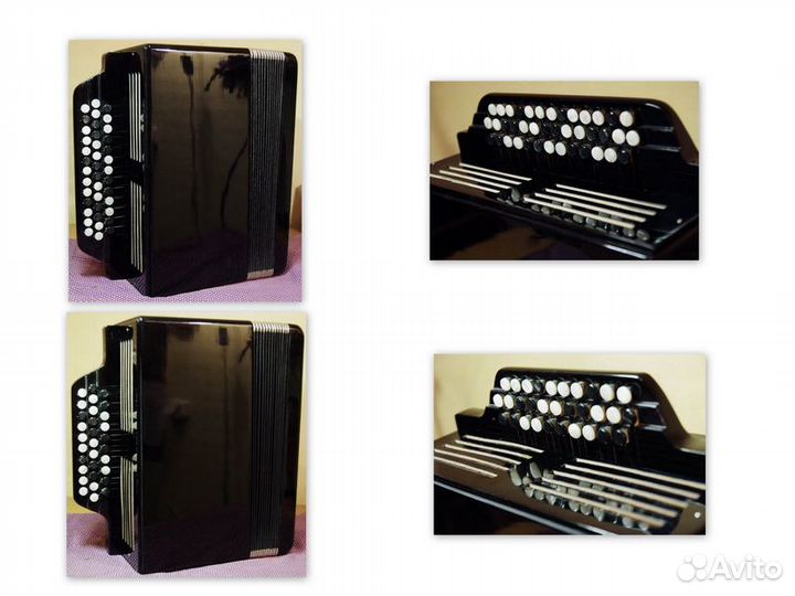 Комплект тембровых баянов