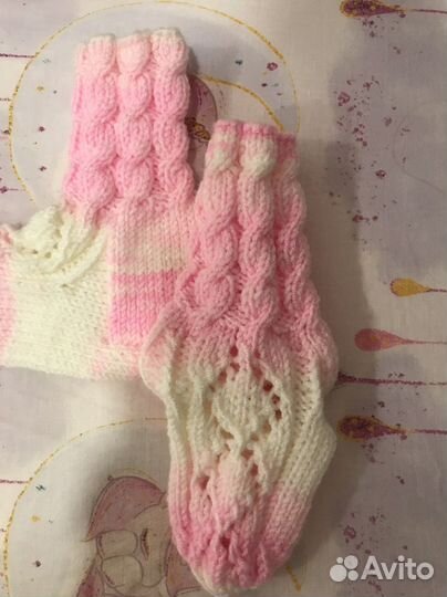 Носки вязаные детские
