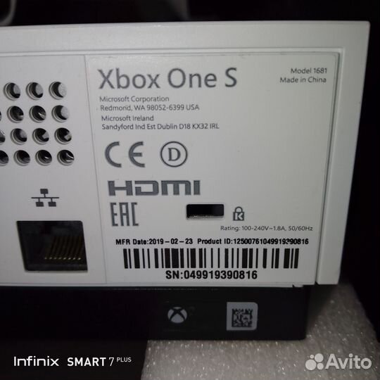 Xbox One s 1tb с играми