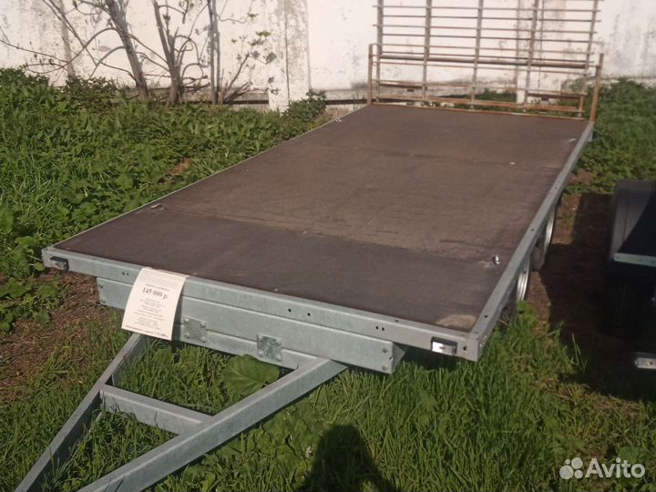 Прицеп для перевозки техники двухосный. 3.6*1,8 м