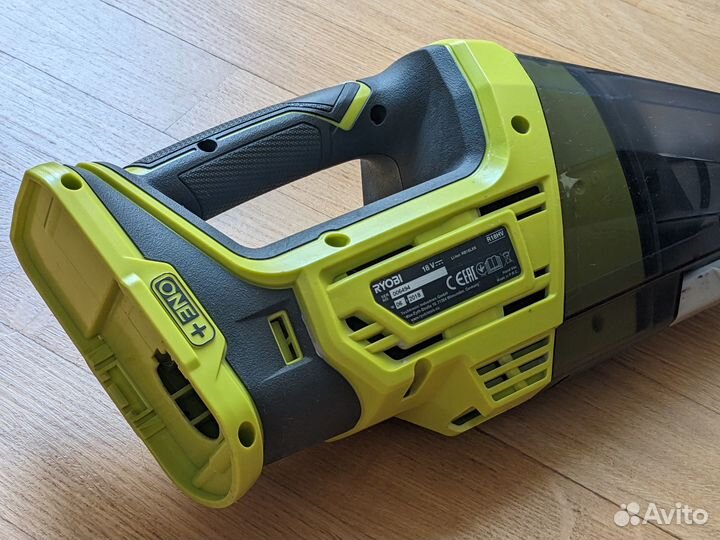 Аккумуляторный пылесос Ryobi R18HV