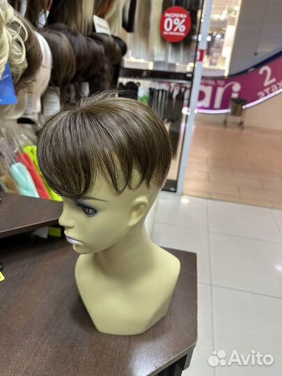 Накладка с имитацией кожи головы