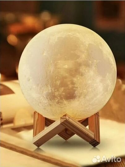 Светильник ночник луна