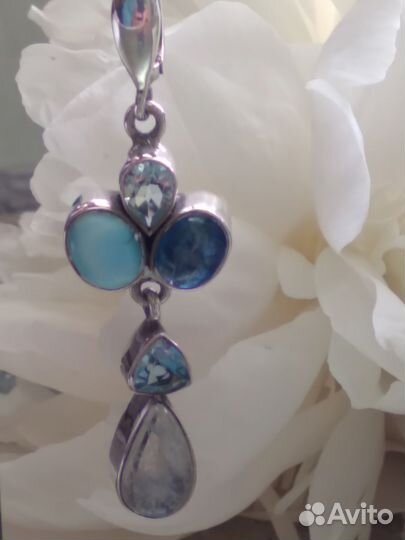 Серебряные серьги