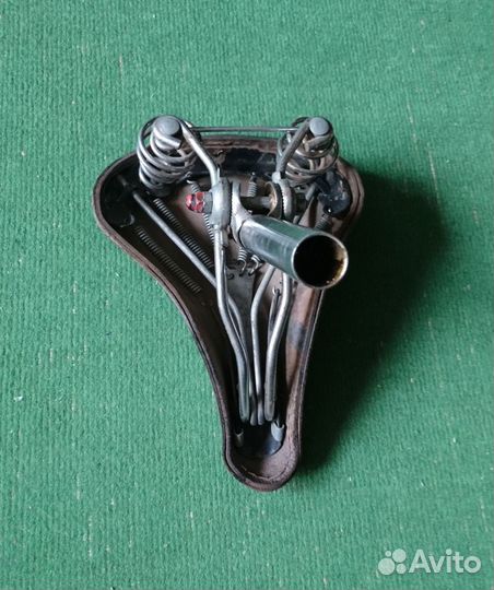 Седло велосипеда СССР, кожа