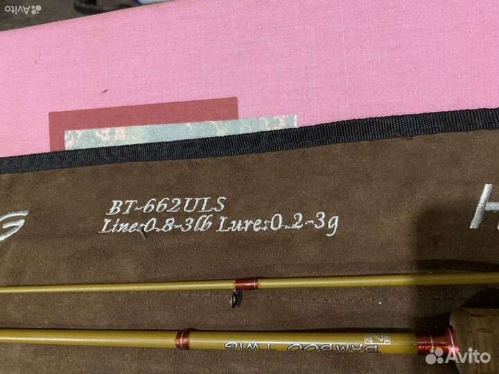 Спиннинг hearty rise bamboo twig