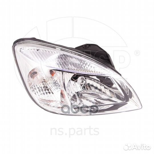 Фара правая KIA Rio II (05-11) (хром)