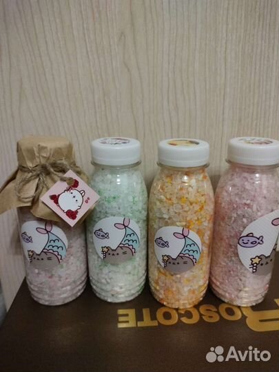 Морская соль для ванны подарочная