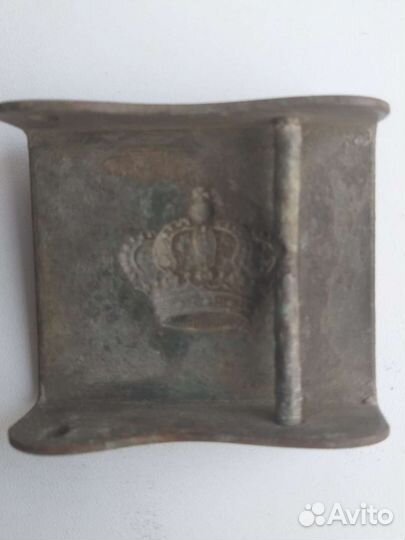 Пряжка румынская латунная