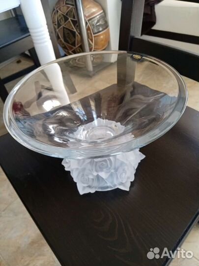 Ваза для фруктов богемия