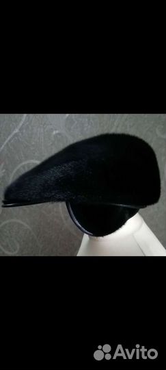 Меховая мужская кепка