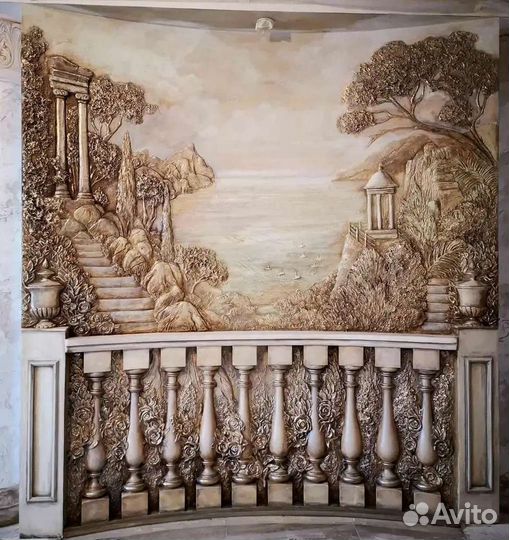 Панно барельеф