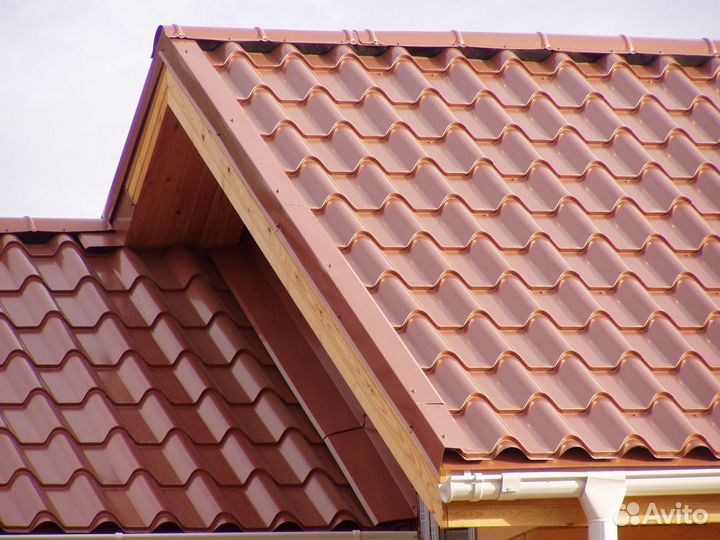 Металлочерепица, кровельные материалы, черепица