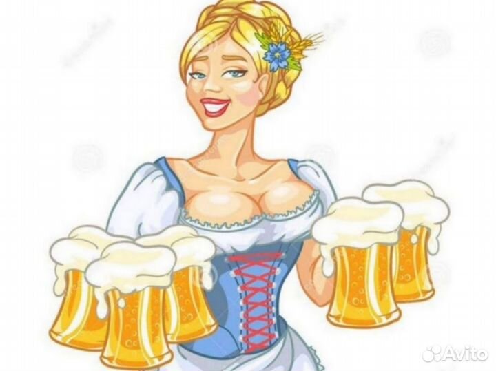 Продавец разливных напитков