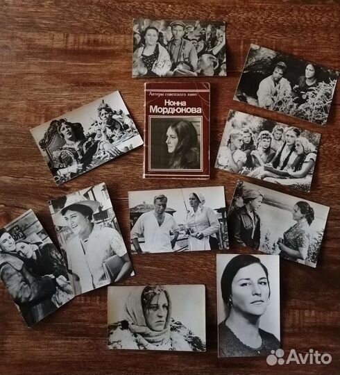 Наборы открыток с актёрами СССР