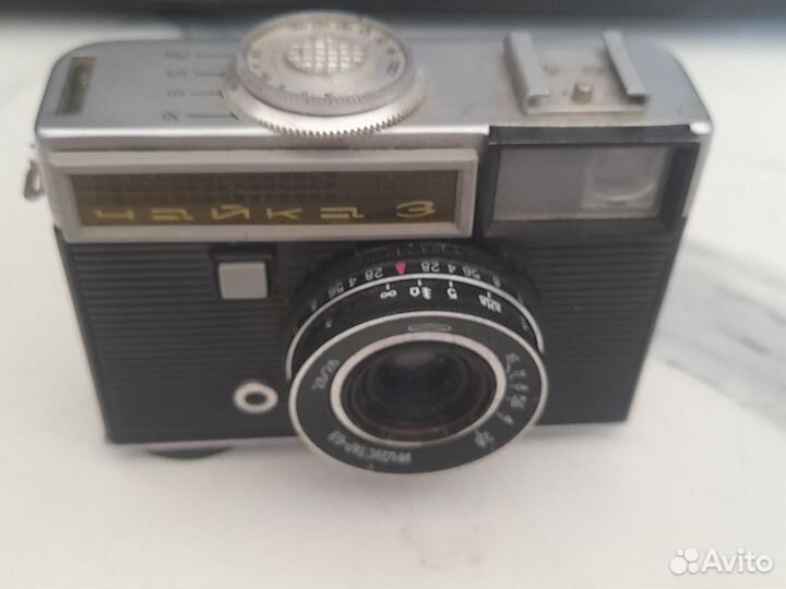 Фотоаппарат зенит ет и чайка 3