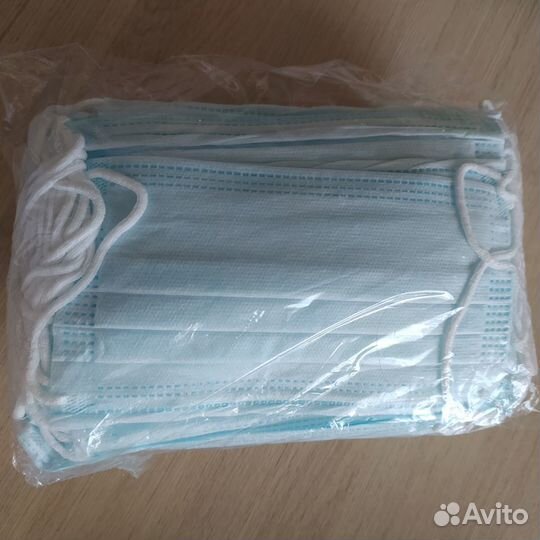 Маски одноразовые медицинские, защитные