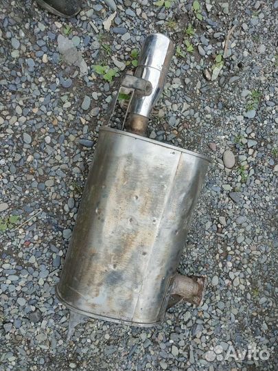 Задний глушитель Лансер 9 цедия