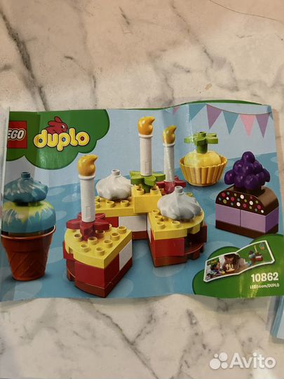 Lego duplo мой первый праздник