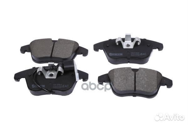 1230 021BSX колодки дисковые передние с антискр