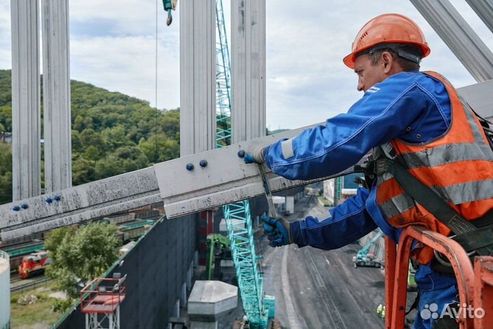 Ребята на строительство моста с обучением вахта